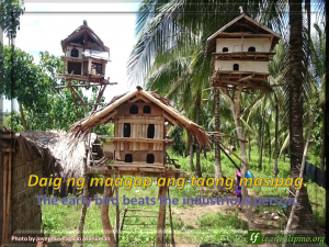 Filipino Quote: The early bird beats the industrious person.
