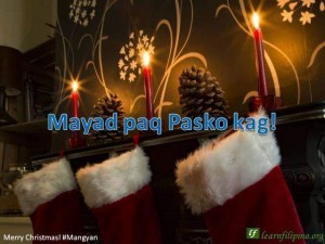 Merry Christmas - Mangyan - Mayad paq Pasko kag!