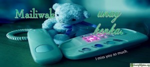 Ilocano Translation - I miss you so much. - Mailiwak unay kenka.