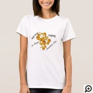 Ang saya ko kaya kapag kasama kita Filipino Hugot line t-shirt