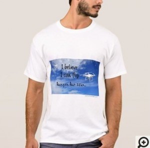 I believe I can fly Humorous Filipino Hugot Line T-shirt