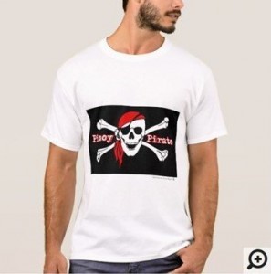Pinoy Pirate Filipino Hugot Line T-shirt
