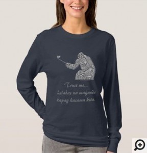 Selfie Monkey vintage T-Shirt