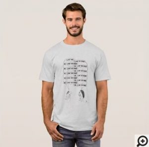 Funny Love shirt for Valentine English version