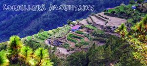 Showing the Terraces in the Cordillera Mountains