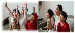 Filipino Bonding time when watching Philippine TV series